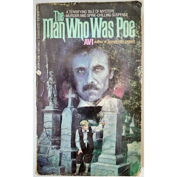 1989 The Man Who Was Poe 2nd Avon Flare Printing Vintage Horror Paperback C95 - Picture 2 of 6